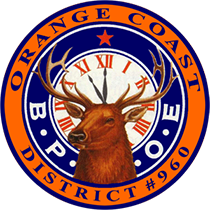 Orange Coast Elks District logo